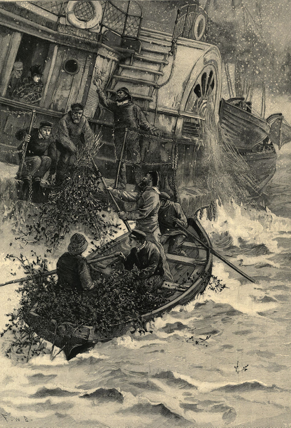 Christmas at sea